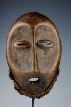 Máscara Lega "Idimu" de 1950, República Democrática del Congo