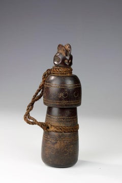 Small Traditional Kwere Medicine Container, Tanzania