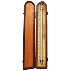 Mid Victorian Cased Travelling Thermometer