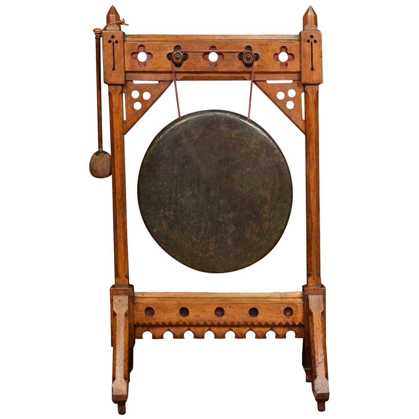 Wall Hanging Tubular Dinner Gong For Sale at 1stdibs