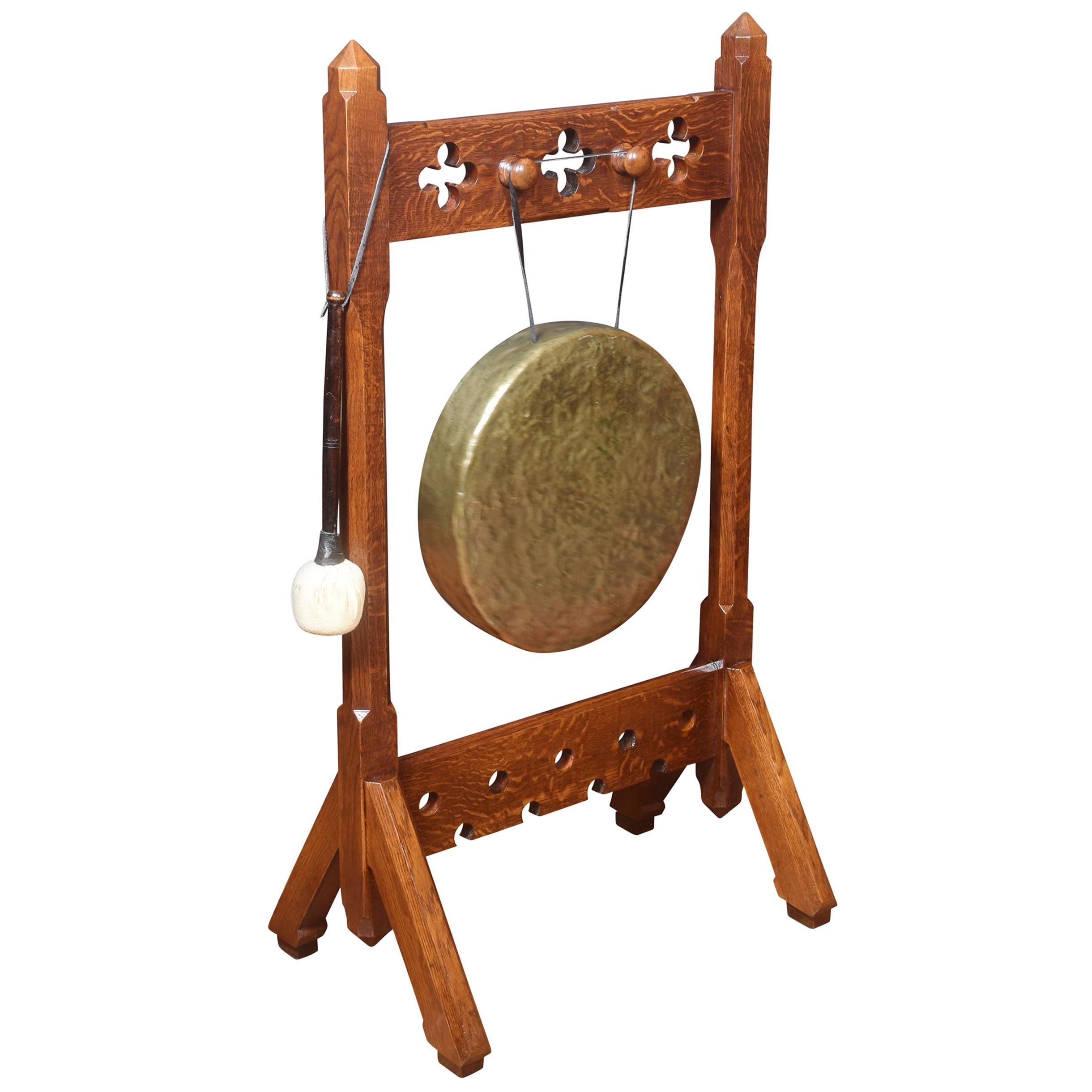 Painted Chinese Table Dinner Gong at 1stDibs