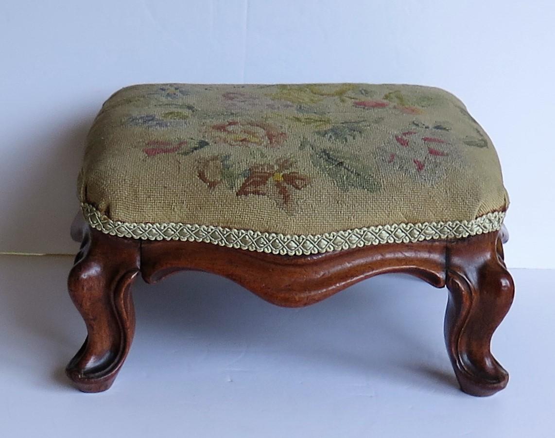 old fashioned footstool