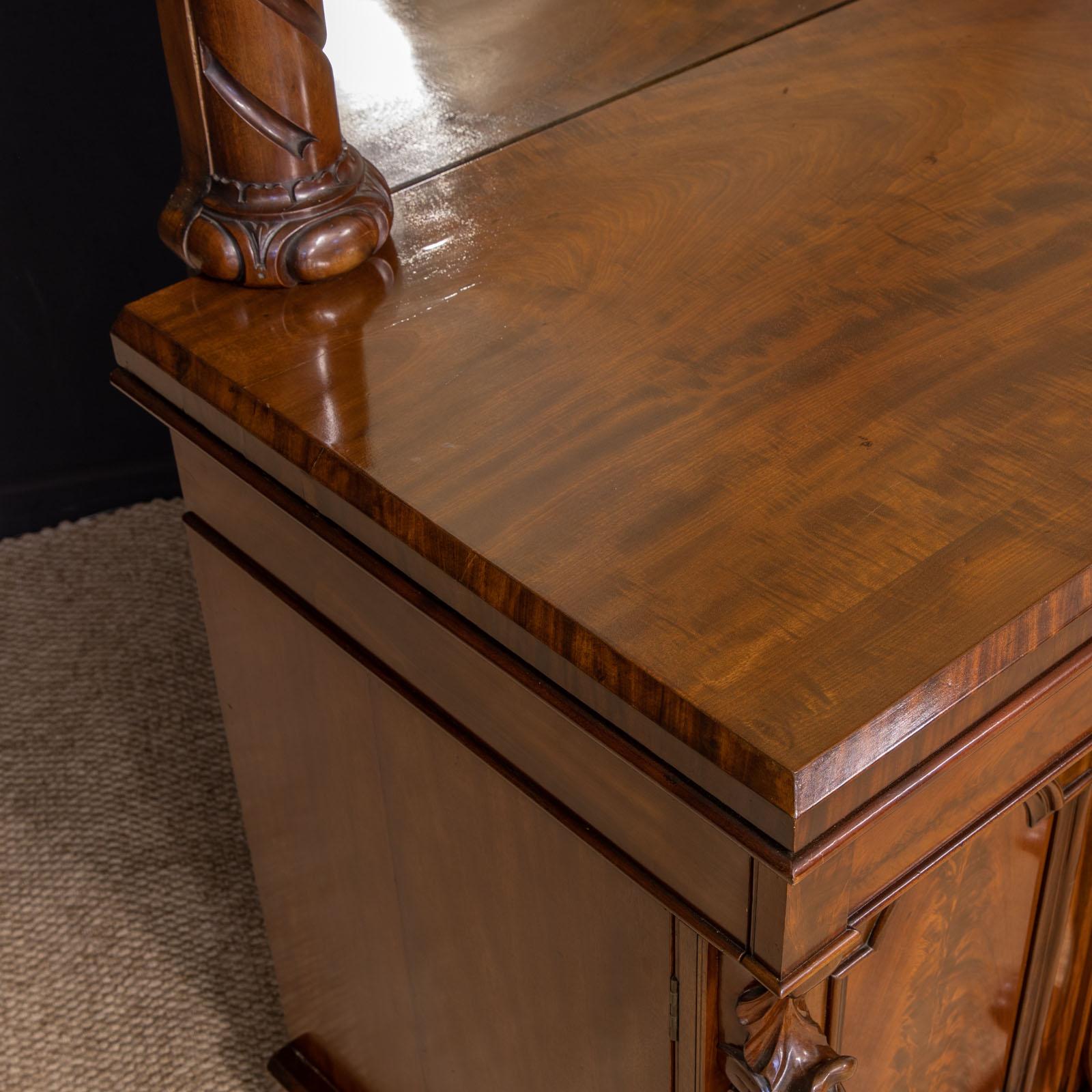 Mid Victorian Mahogany Sideboard For Sale 6