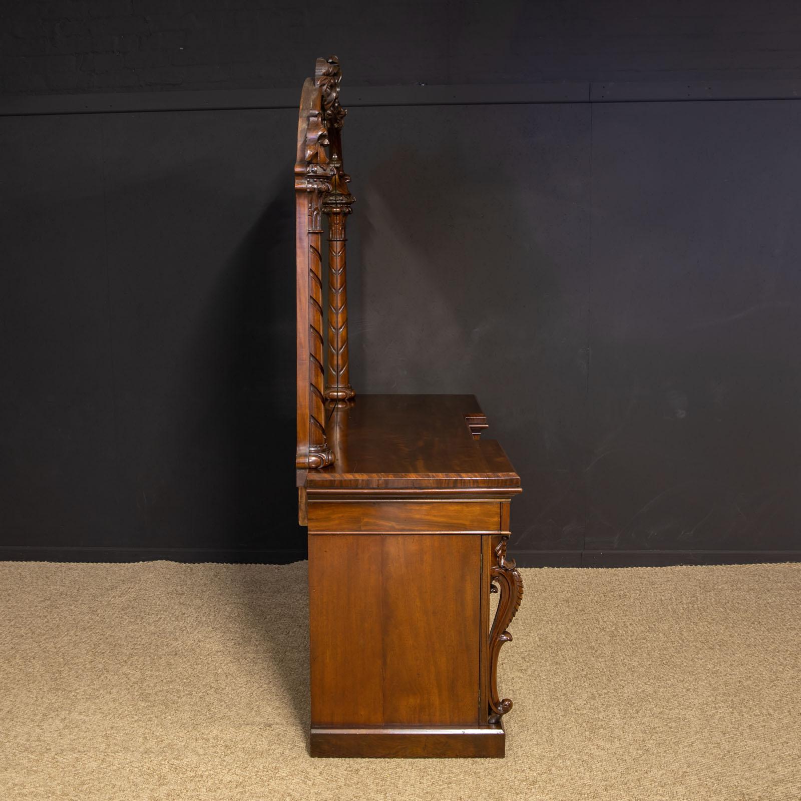 Mid Victorian Mahogany Sideboard For Sale 13