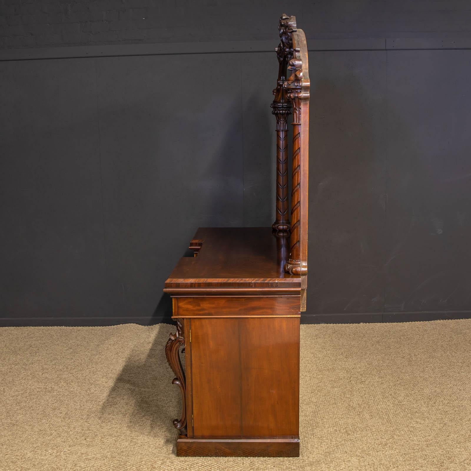 Mid Victorian Mahogany Sideboard For Sale 15