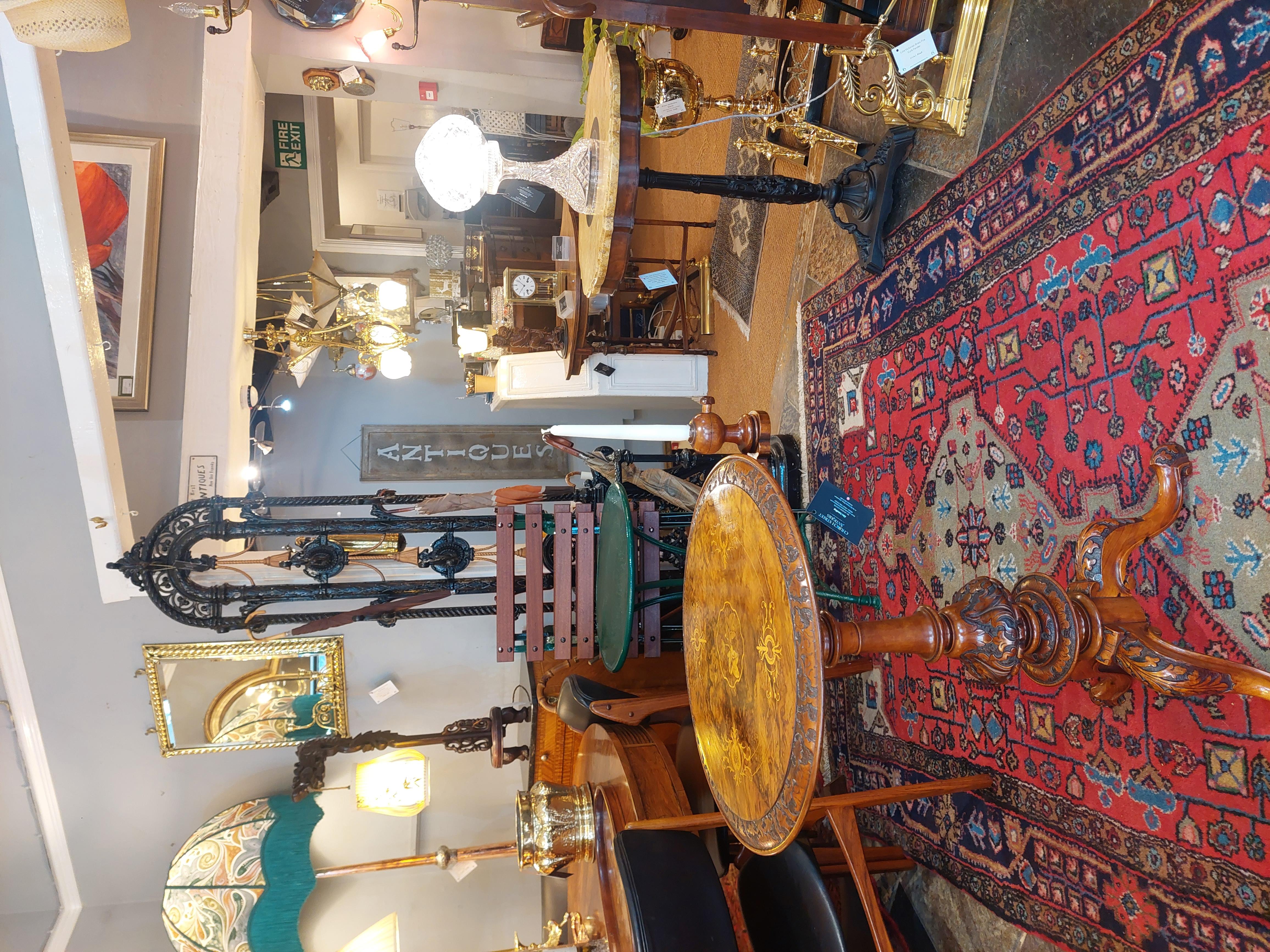 Mid Victorian Walnut Candle Stand Occasional Table For Sale 3