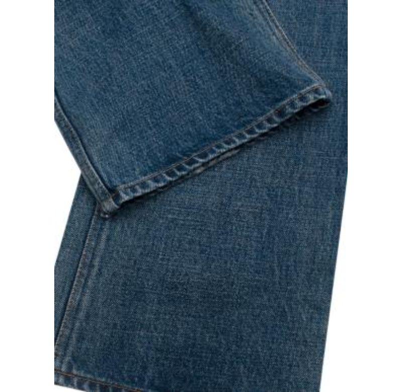 Margaret Jeans mit Kettendetails von Celine in Mid-Wash - Größe 25 im Angebot 5