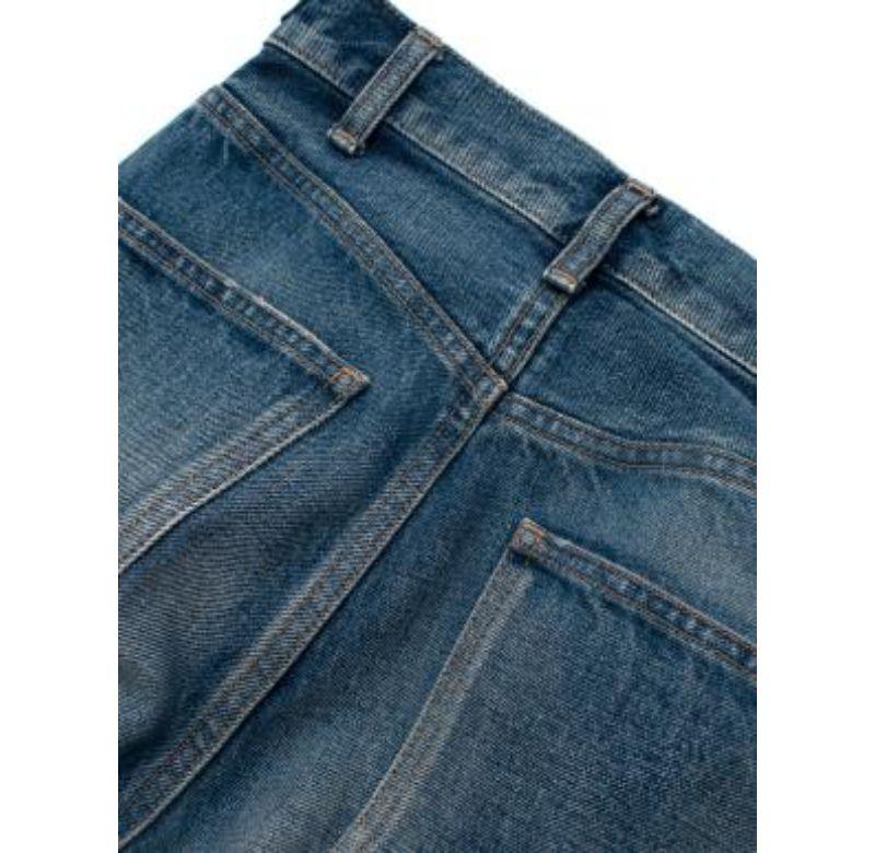 Margaret Jeans mit Kettendetails von Celine in Mid-Wash - Größe 25 im Angebot 1