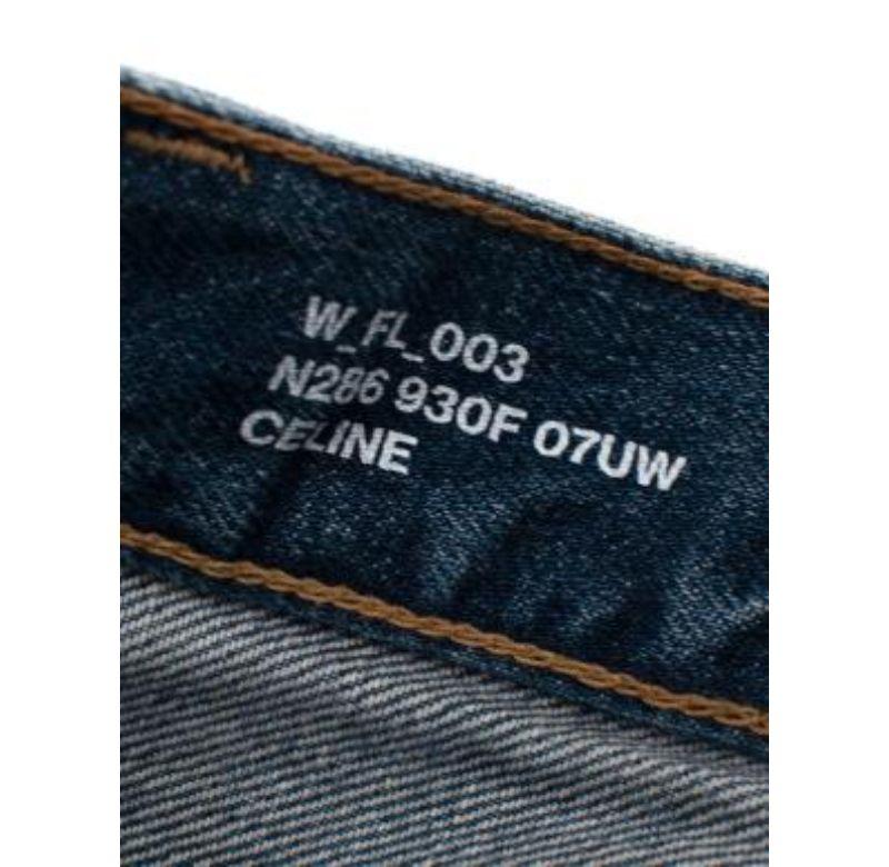 Margaret Jeans mit Kettendetails von Celine in Mid-Wash - Größe 25 im Angebot 3