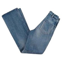 Margaret Jeans mit Kettendetails von Celine in Mid-Wash - Größe 25
