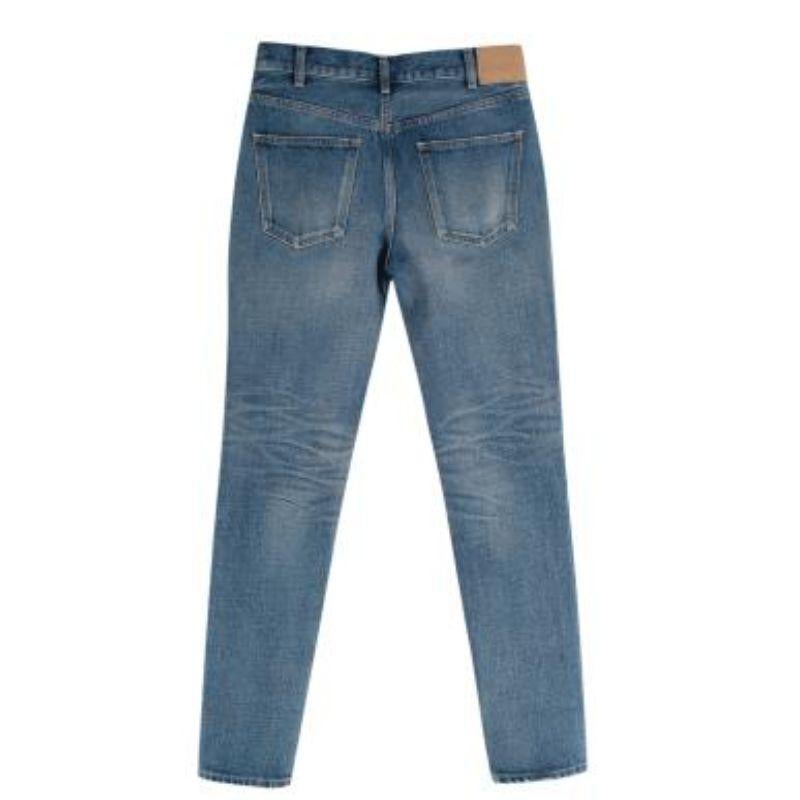 SL-003 Jeans mit hellem Bein (Blau) im Angebot