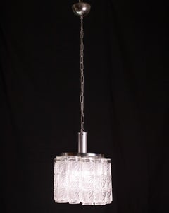 Midcentury 10 Tronchi Murano Chandelier, 1960s