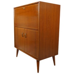 Midcentury 1950s Bar Cabinet or Secretary