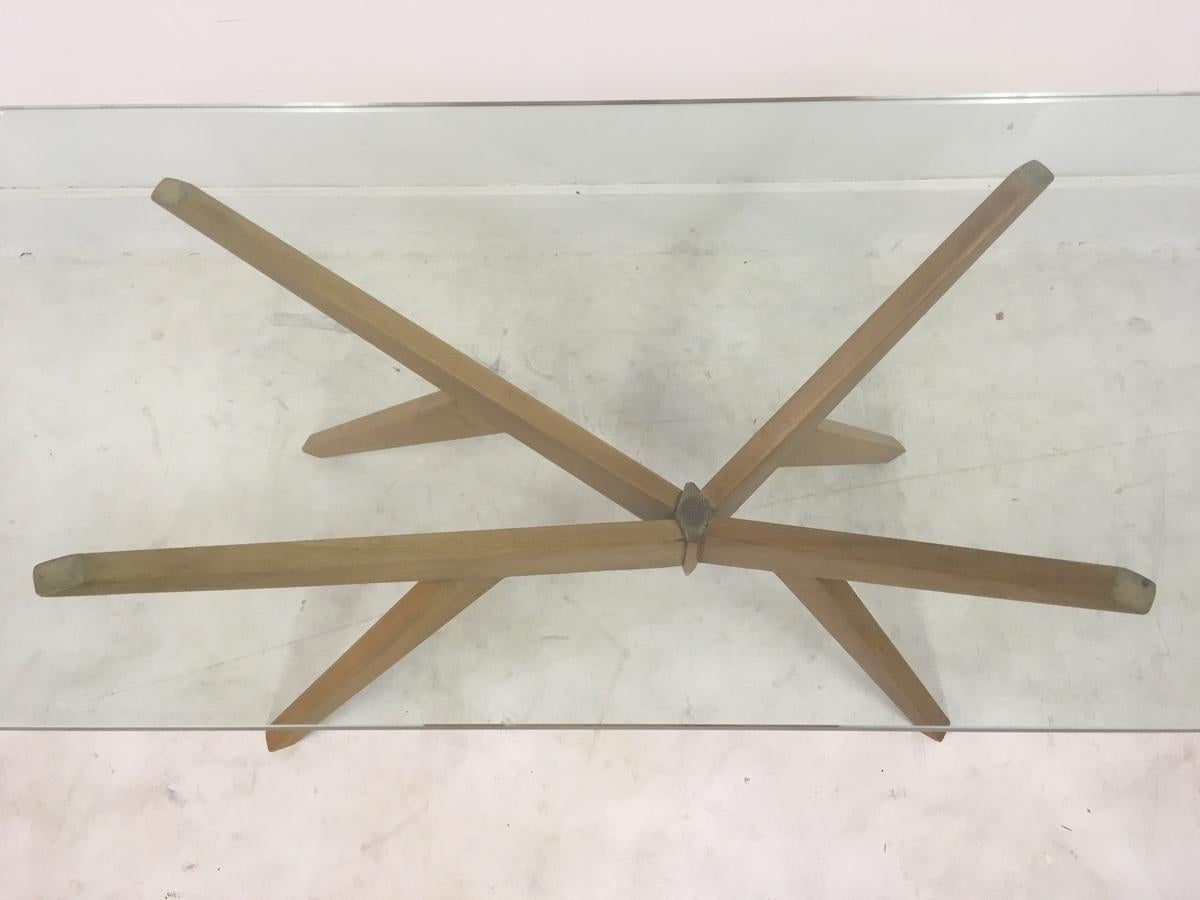 Mid-Century Modern Midcentury 1950s Italian Angular Coffee Table