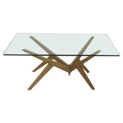 Midcentury 1950s Italian Angular Coffee Table