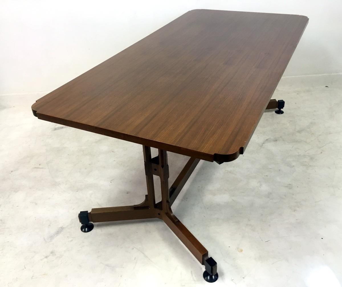 Midcentury 1960s Italian Dining Table For Sale 1
