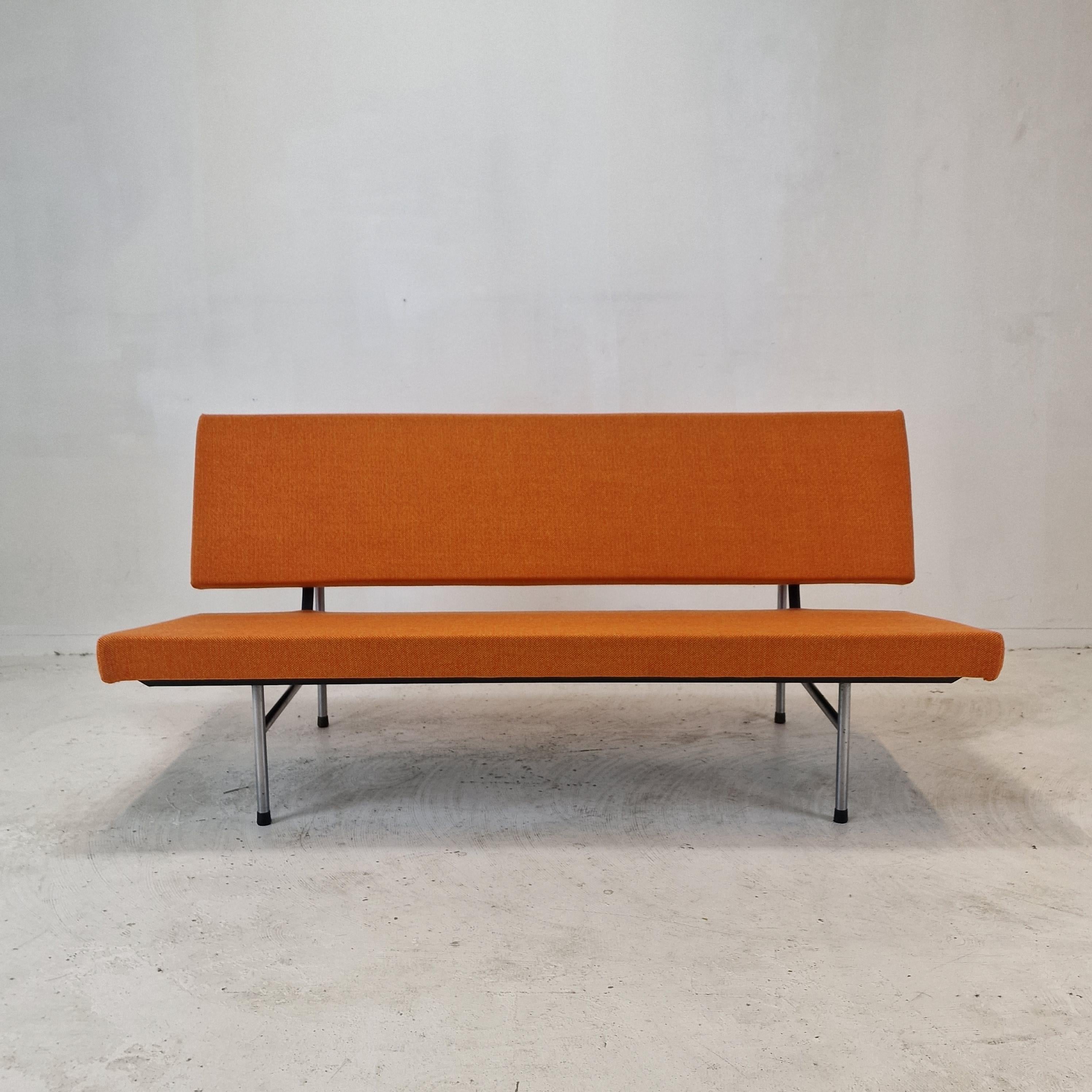 Woven Midcentury 2-Seat Sofa by A.R. Cordemeyer for Gispen, 1960s For Sale