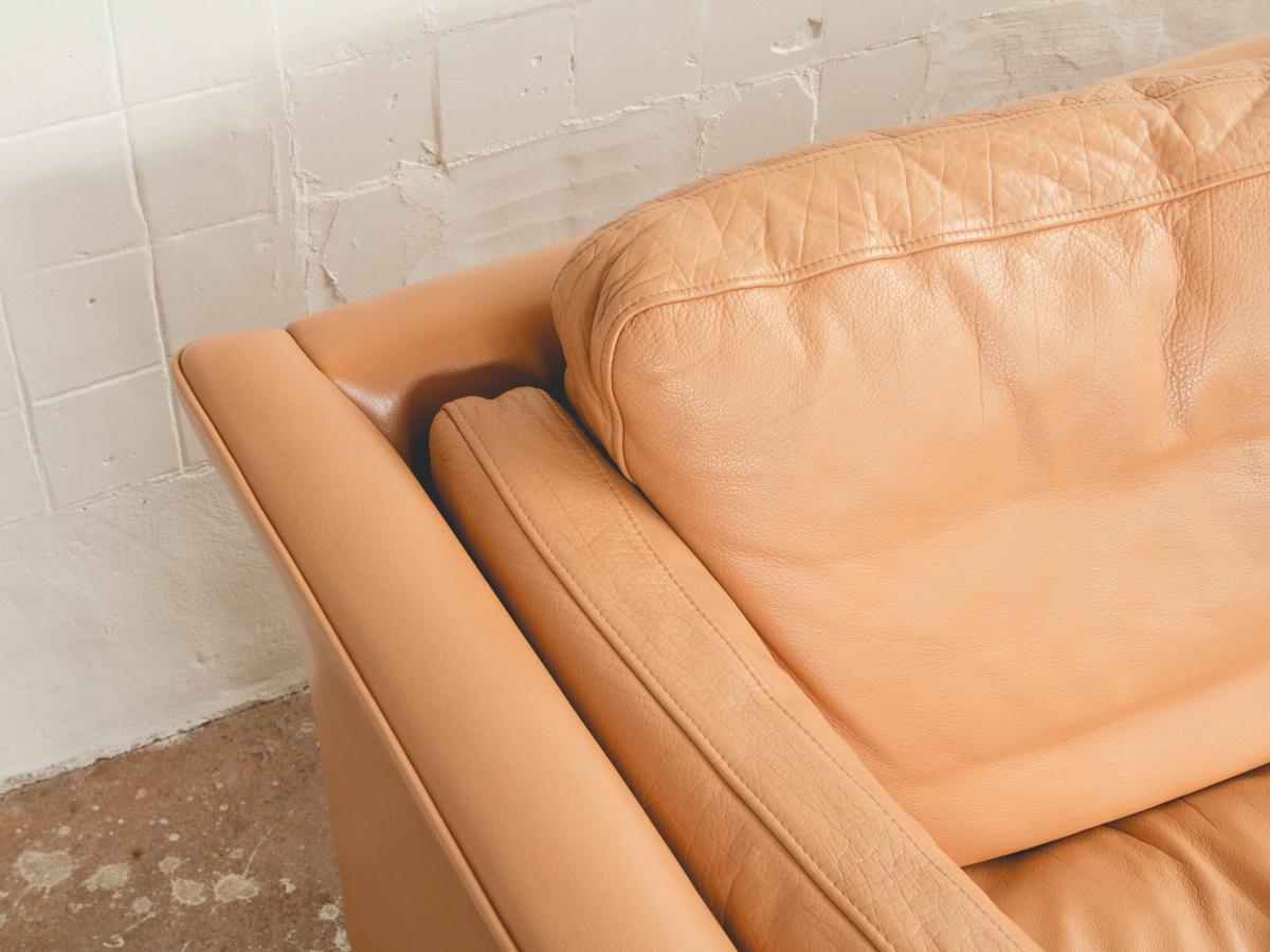 20th Century Midcentury 2-Seat Sofa in Leather by Mogens Hansen