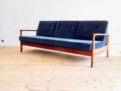 Midcentury 3-Seat Daybed by Eugen Schmidt, 1960s