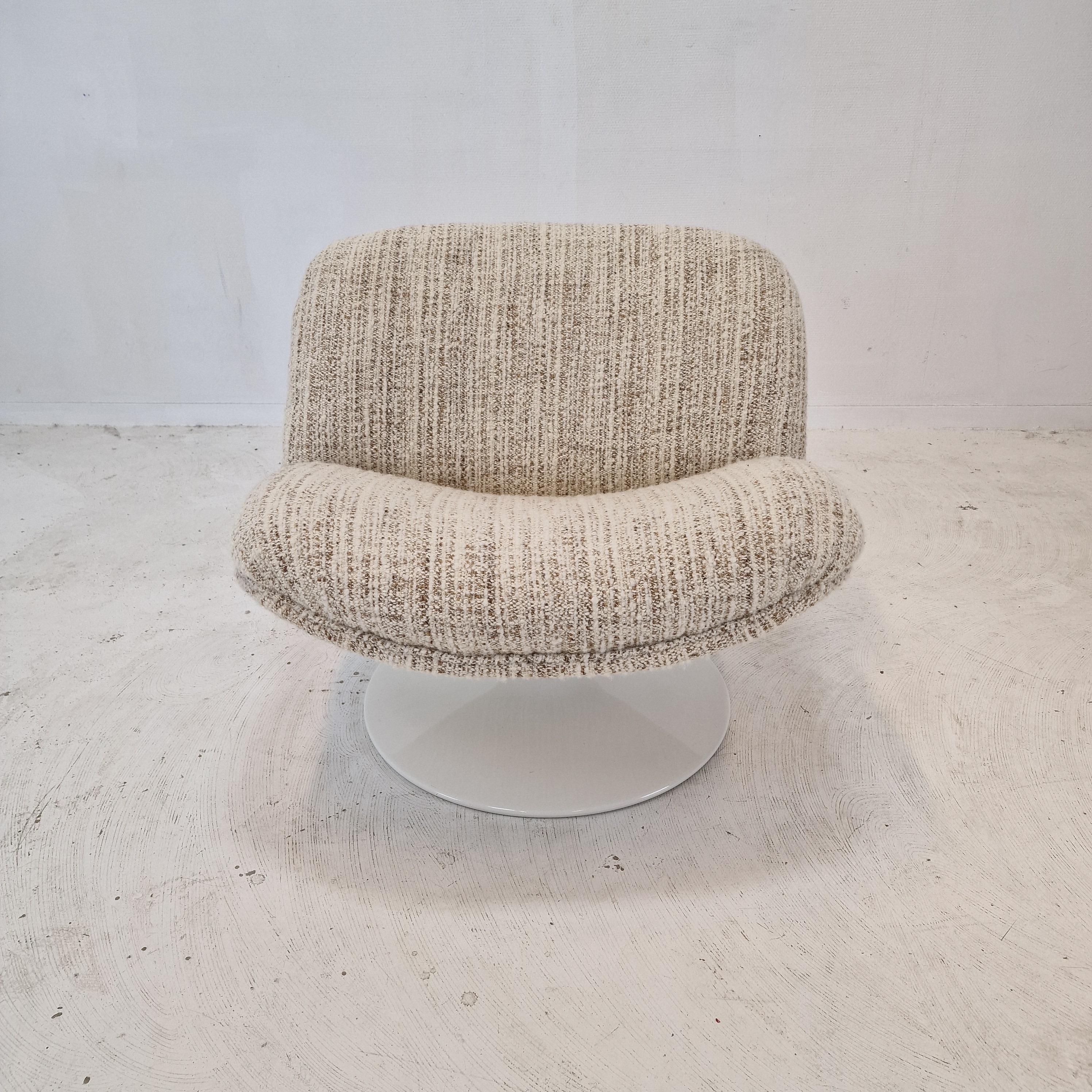 Dutch Midcentury 508 Lounge Chair by Geoffrey Harcourt for Artifort, 1970s For Sale