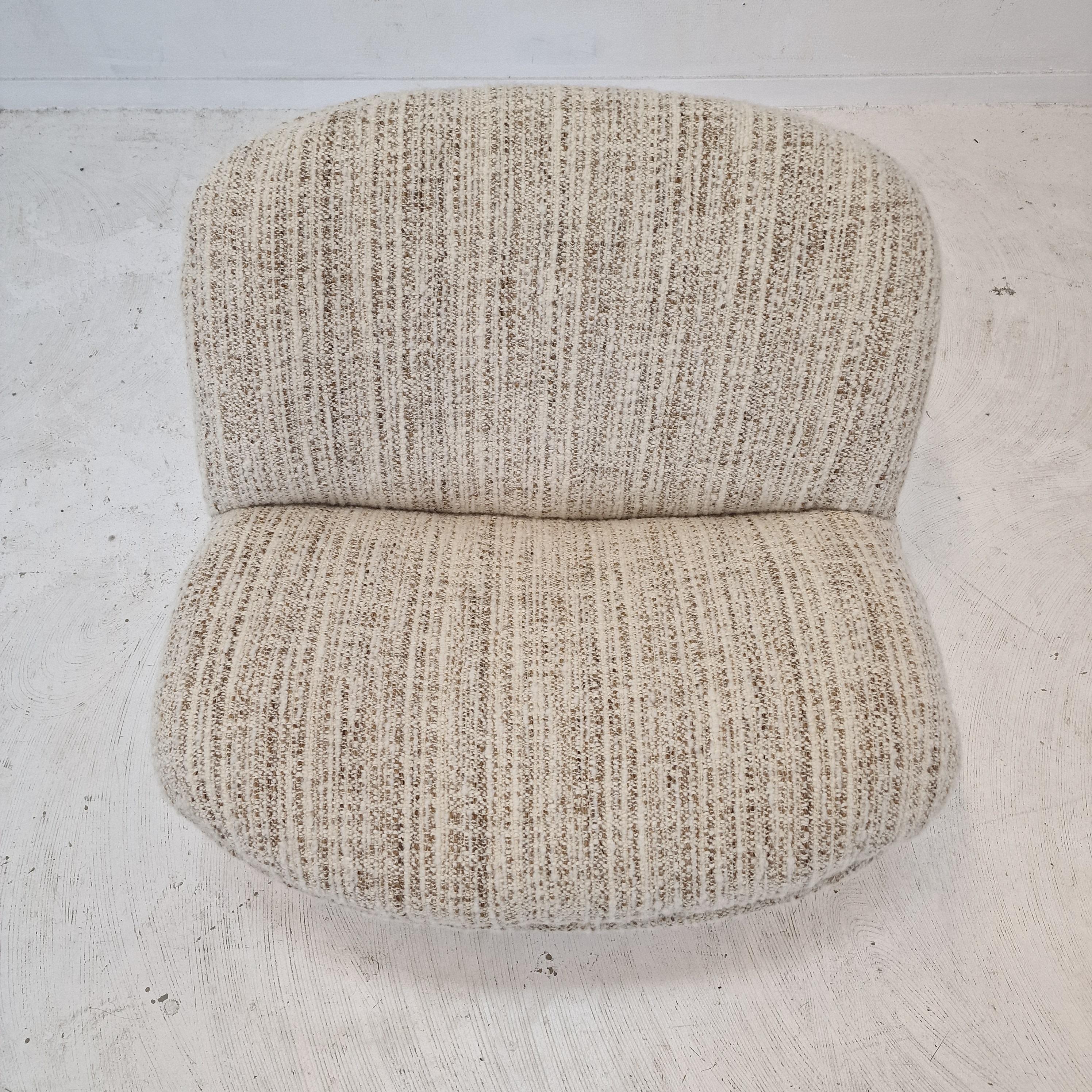 Midcentury 508 Lounge Chair by Geoffrey Harcourt for Artifort, 1970s For Sale 2
