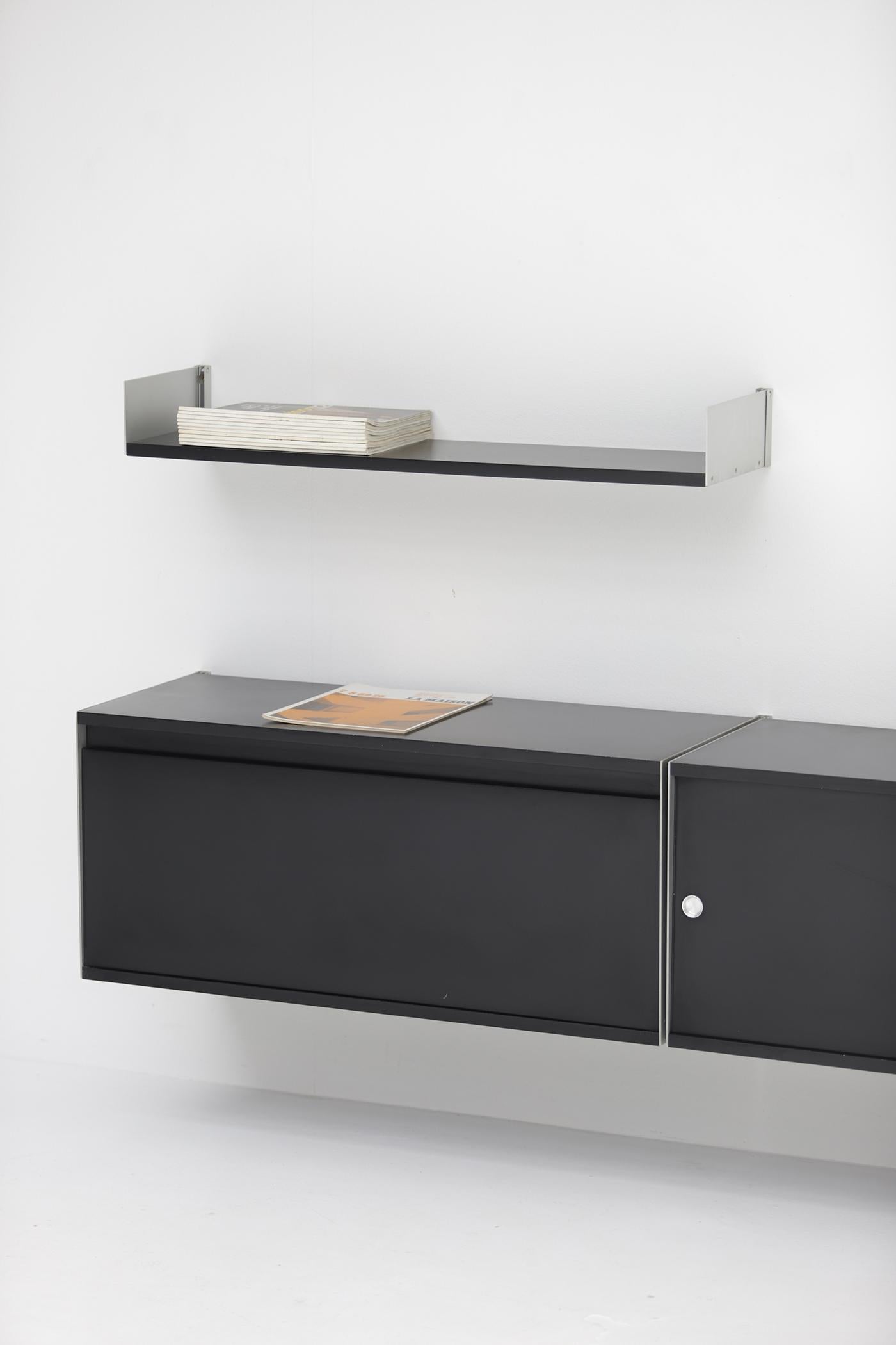 estantería modular de pared de mediados del siglo 606 de Dieter Rams para Vitsoe años 60 en venta 9