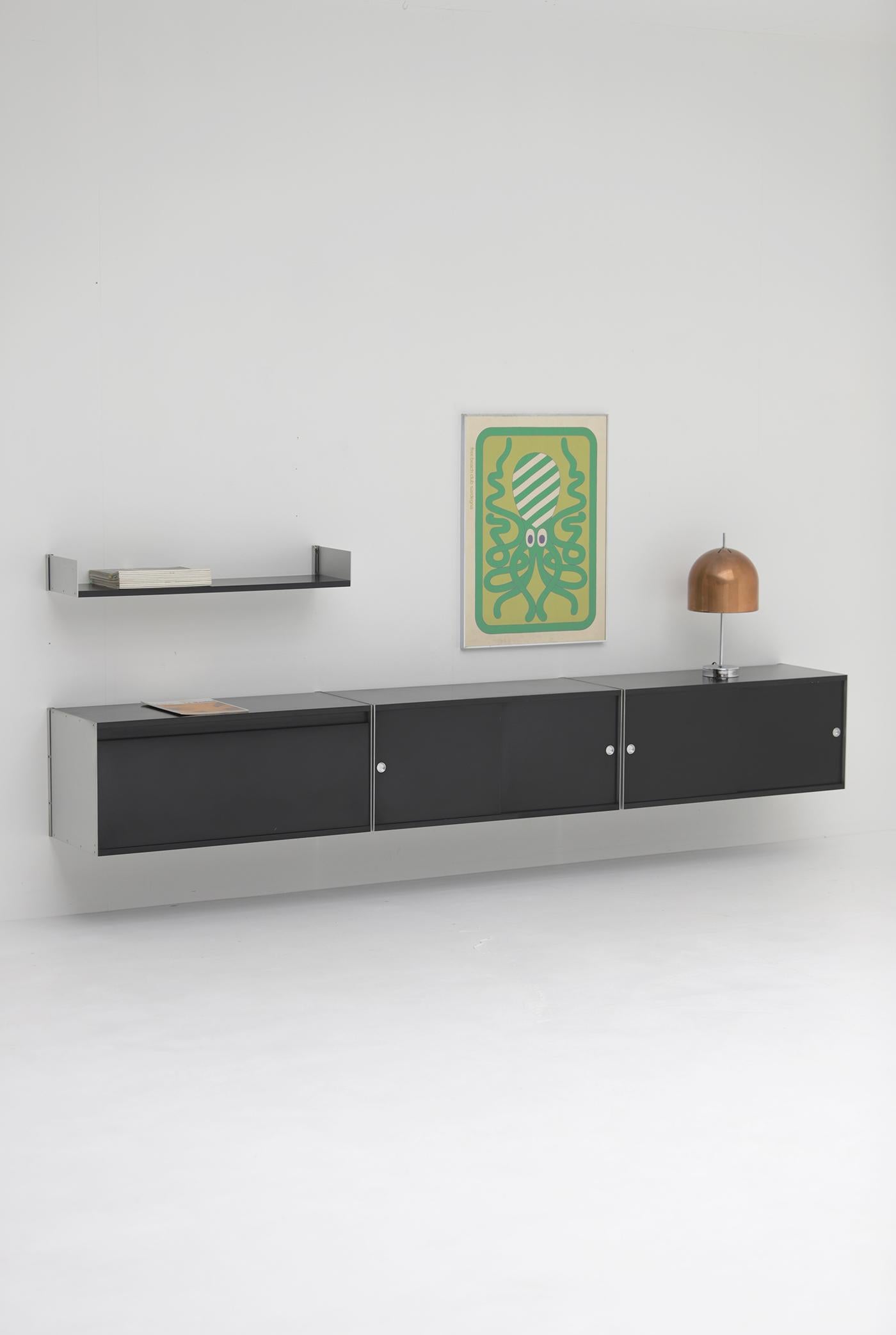 estantería modular de pared de mediados del siglo 606 de Dieter Rams para Vitsoe años 60 Danés en venta