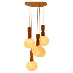 Lampadario regolabile del Medioevo di Pokrok Žilina, anni '70