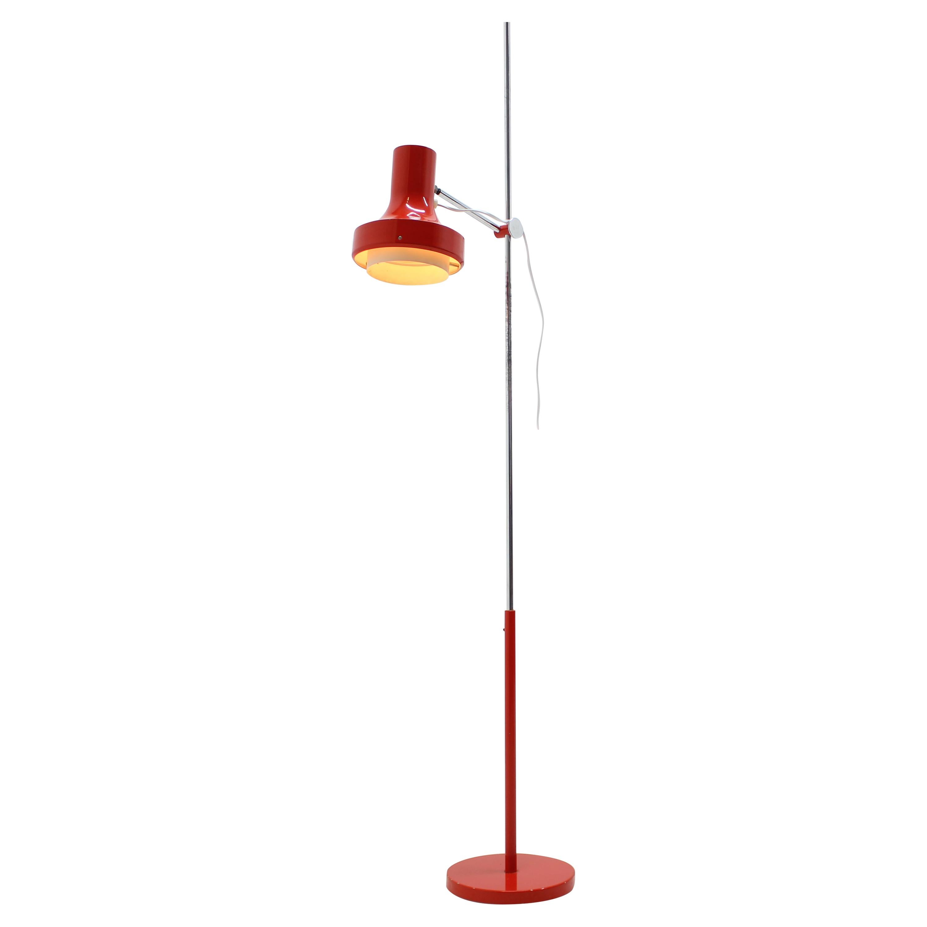 Midcentury Adjustable Floor Lamp Designed by Josef Hurka, 1960s