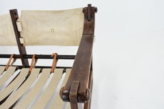 Sofá ajustable de mediados de siglo, años 1965