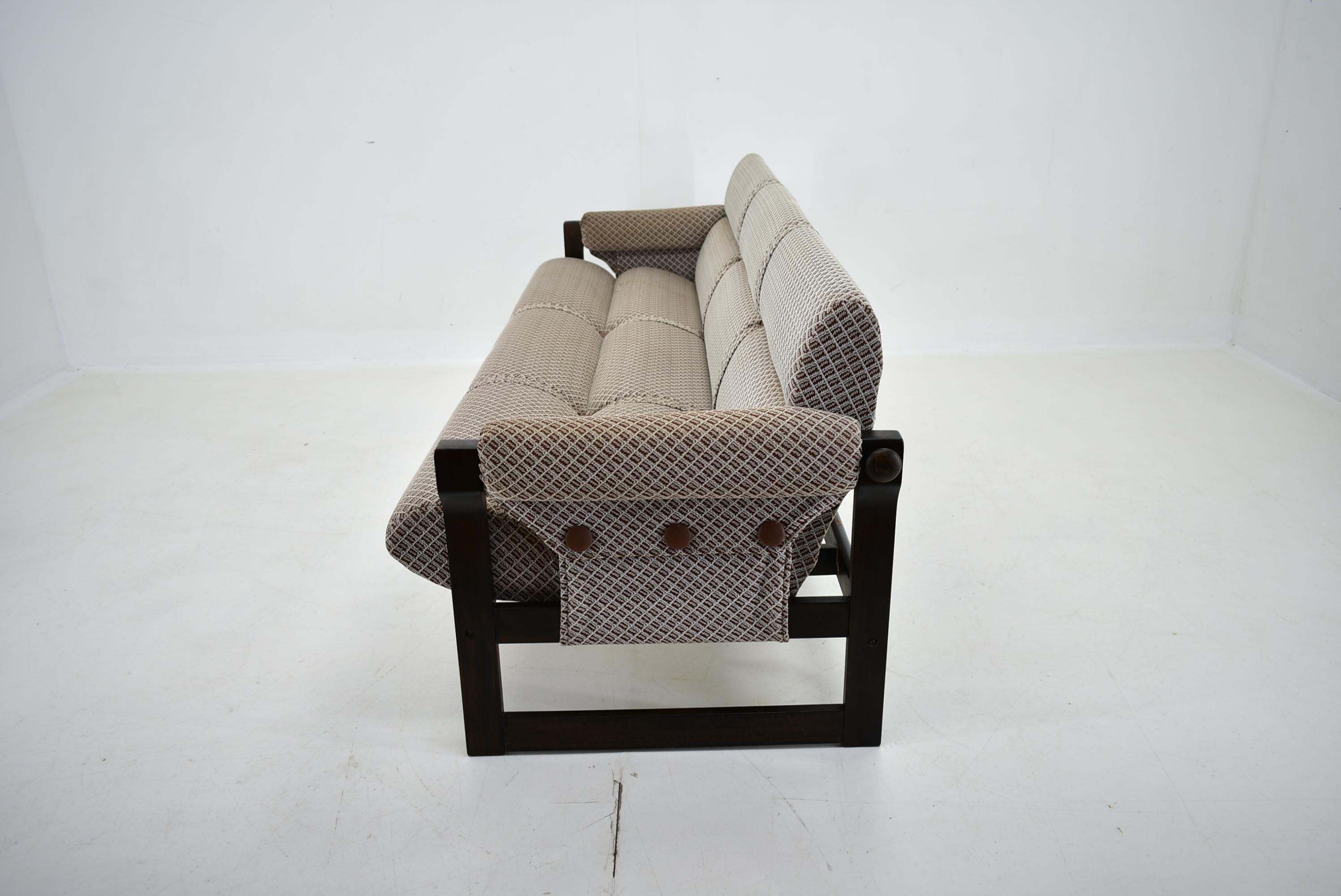 Midcentury Adjustable Sofa, 1970s 5