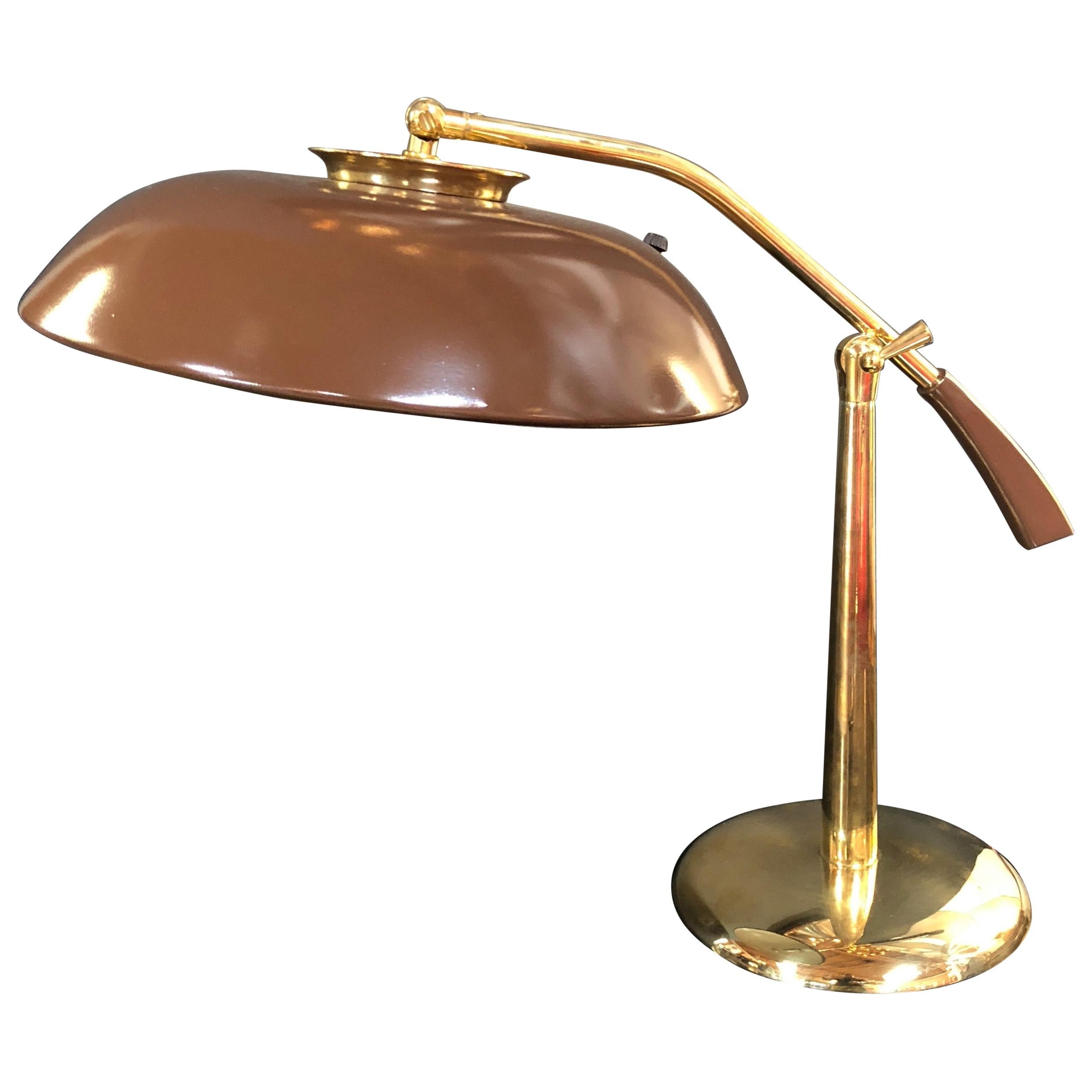 Midcentury Adjustable Table Lamp, 1950s