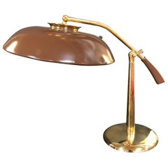 Midcentury Adjustable Table Lamp, 1950s