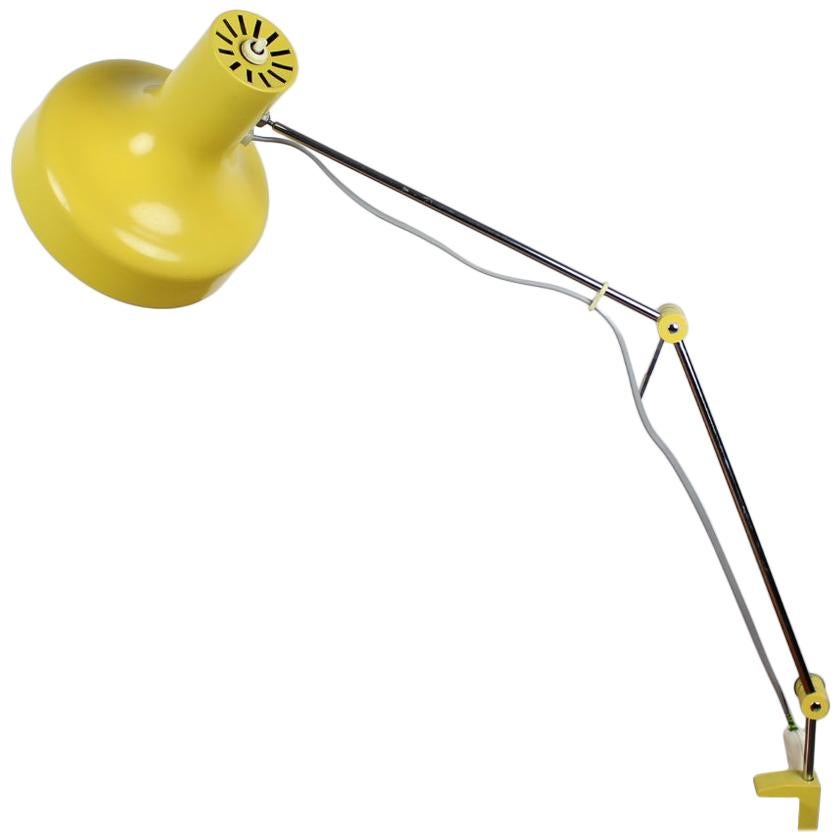 Midcentury Adjustable Table Lamp Designed by Josef Hůrka for Napako For Sale