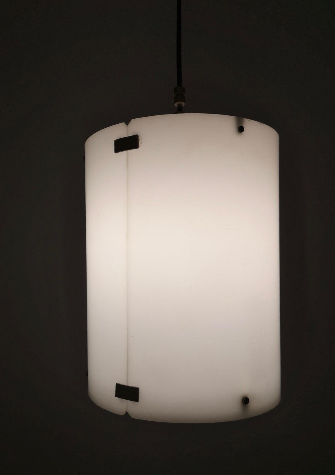 Midcentury Adjustable Pendant Mod. 437 by Tito Agnoli Produced by O-Luce, 1954 In Good Condition In Bresso, Lombardy