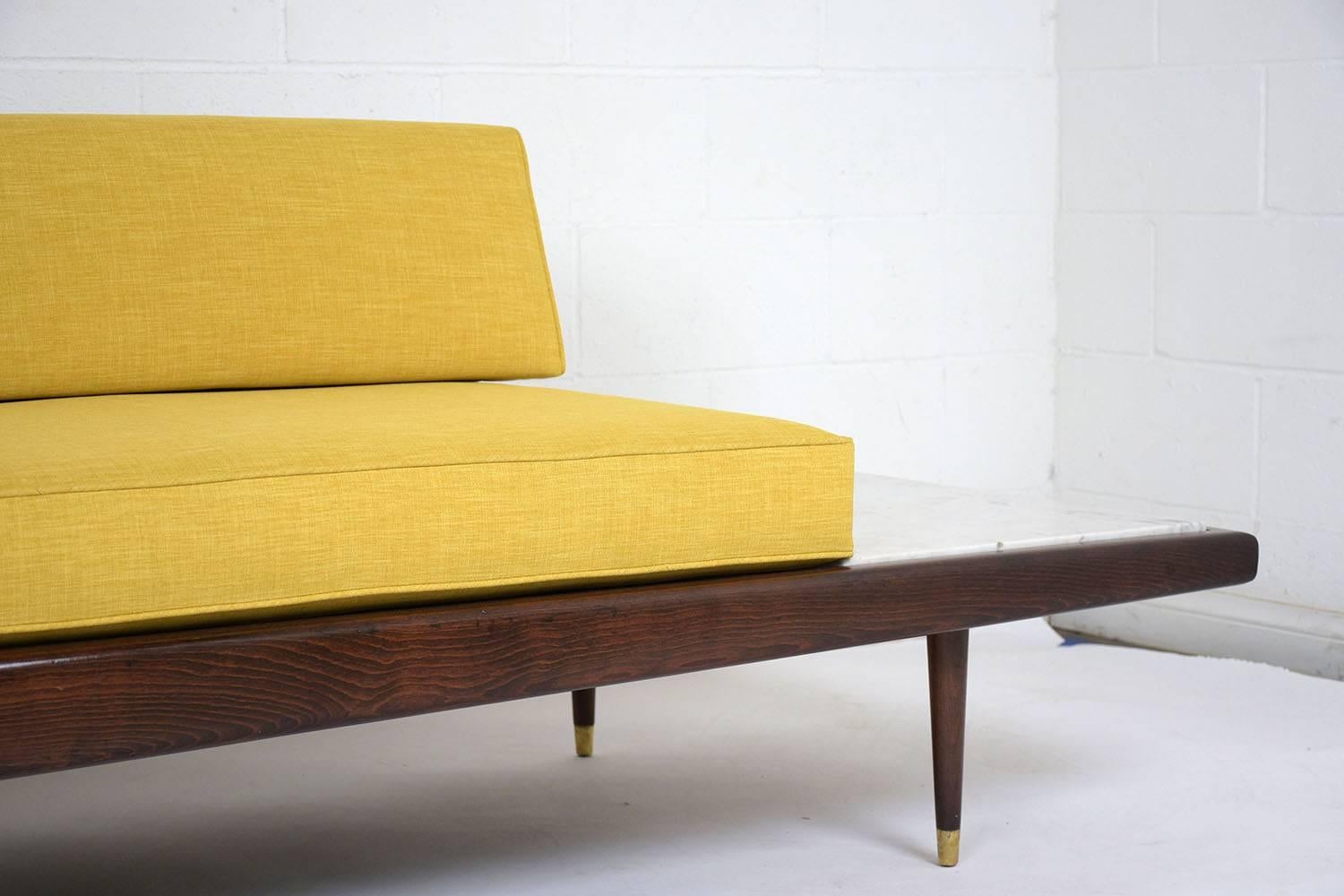 Midcentury Adrian Pearsall Sofa with Side Tables 3