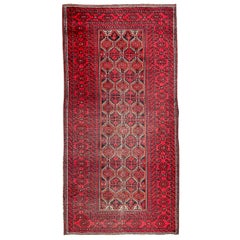 Tapis afghan du milieu du siècle de Bobyrug