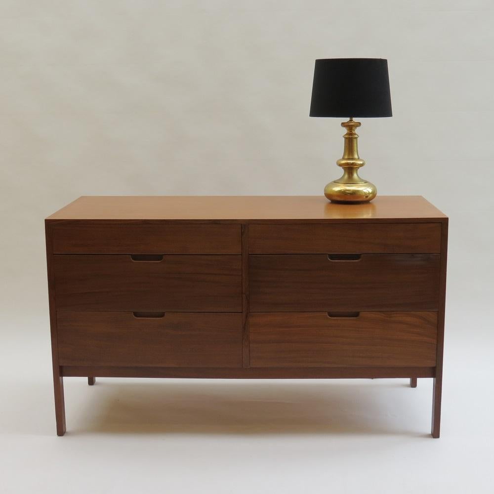 Mid-Century Modern Midcentury Afrormosia Chest of Drawers by Richard Hornby for Fyne Ladye, 1960s