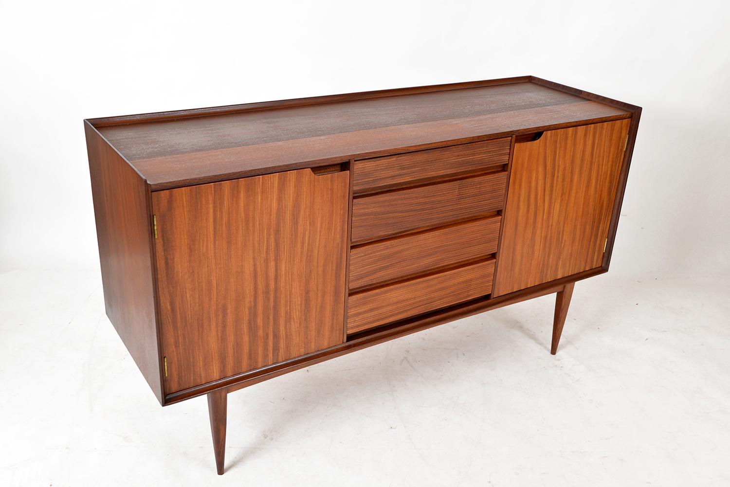 Mid-Century Modern Midcentury Afrormosia Sideboard Richard Hornby for Fyne Ladye Furniture England