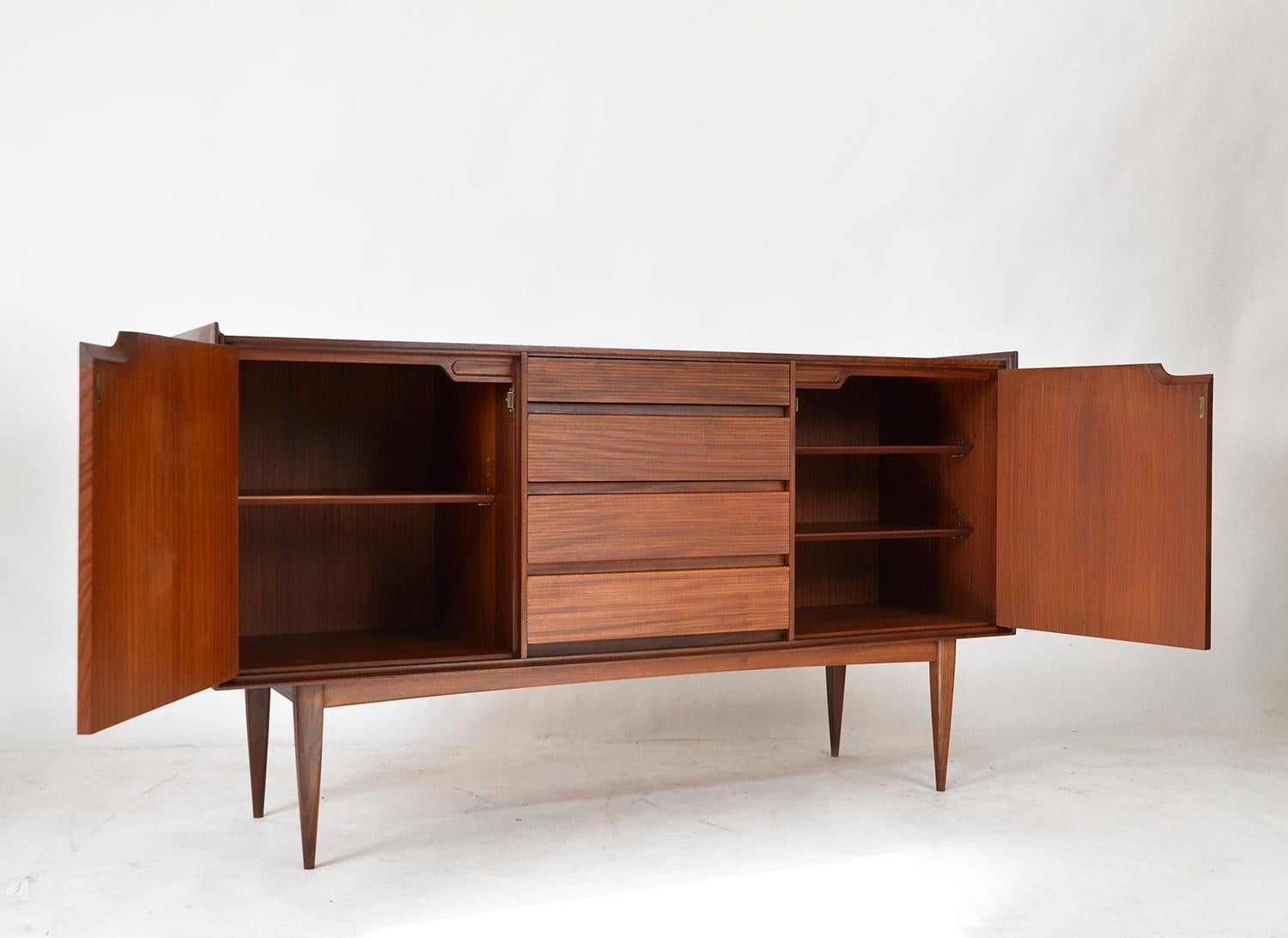 Mid-20th Century Midcentury Afrormosia Sideboard Richard Hornby for Fyne Ladye Furniture England