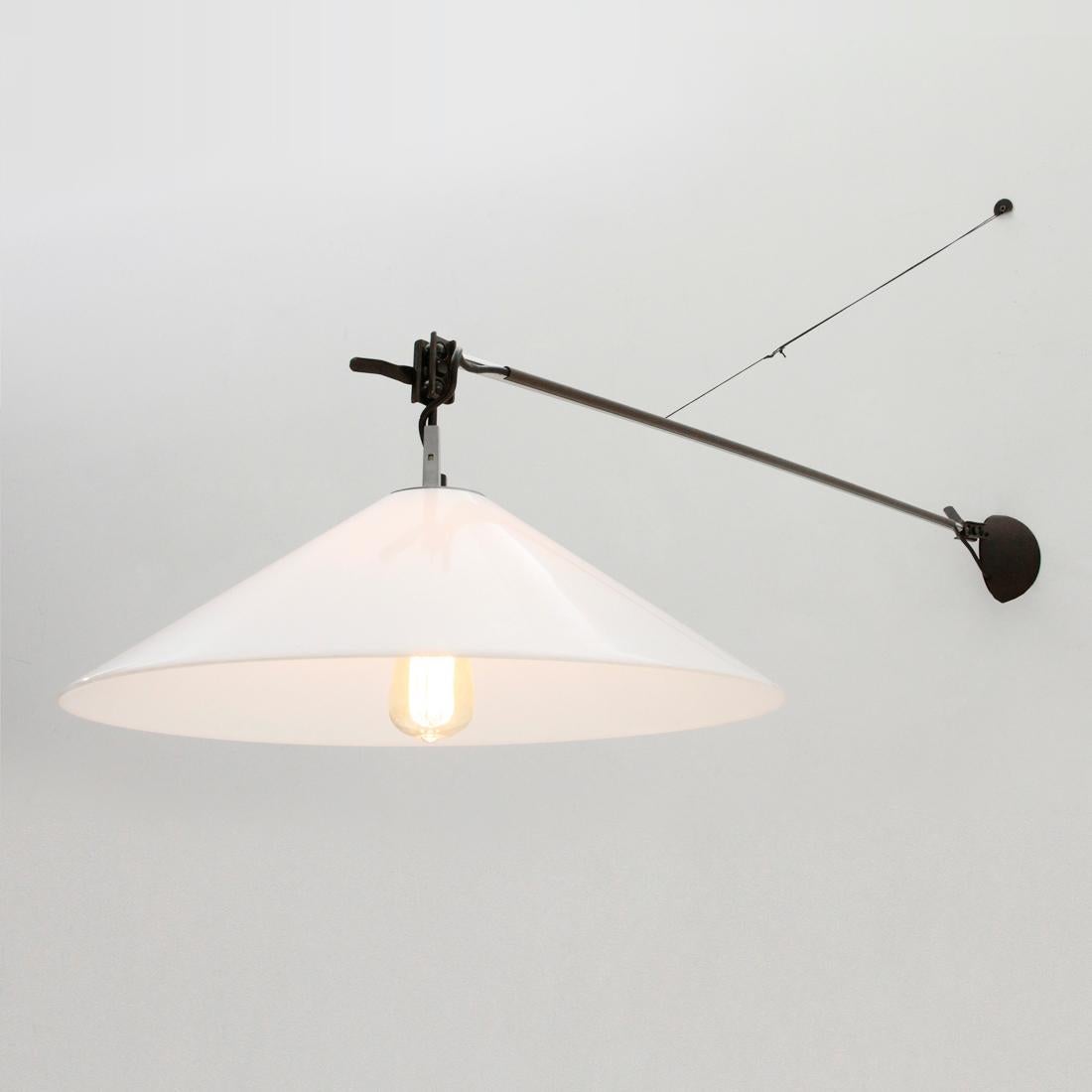 Italian Midcentury ‘Aggregato’ Wall Lamp by Enzo Mari for Artemide, 1970s