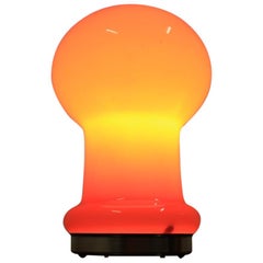 Midcentury All-Glass Lamp by Valašské Meziříčí, 1970s