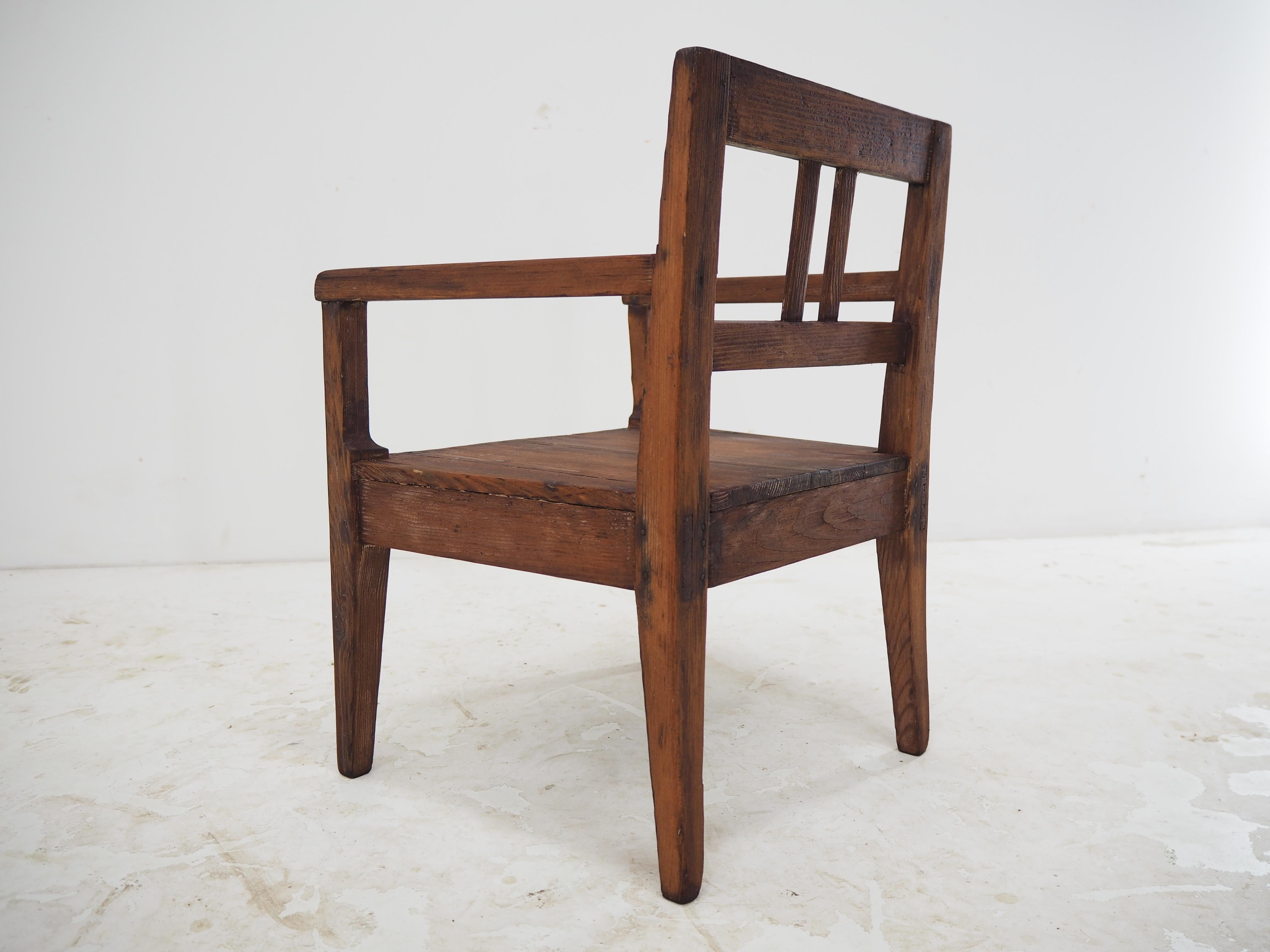 Bois Fauteuil Allwood Kids du milieu du siècle, années 1950 en vente