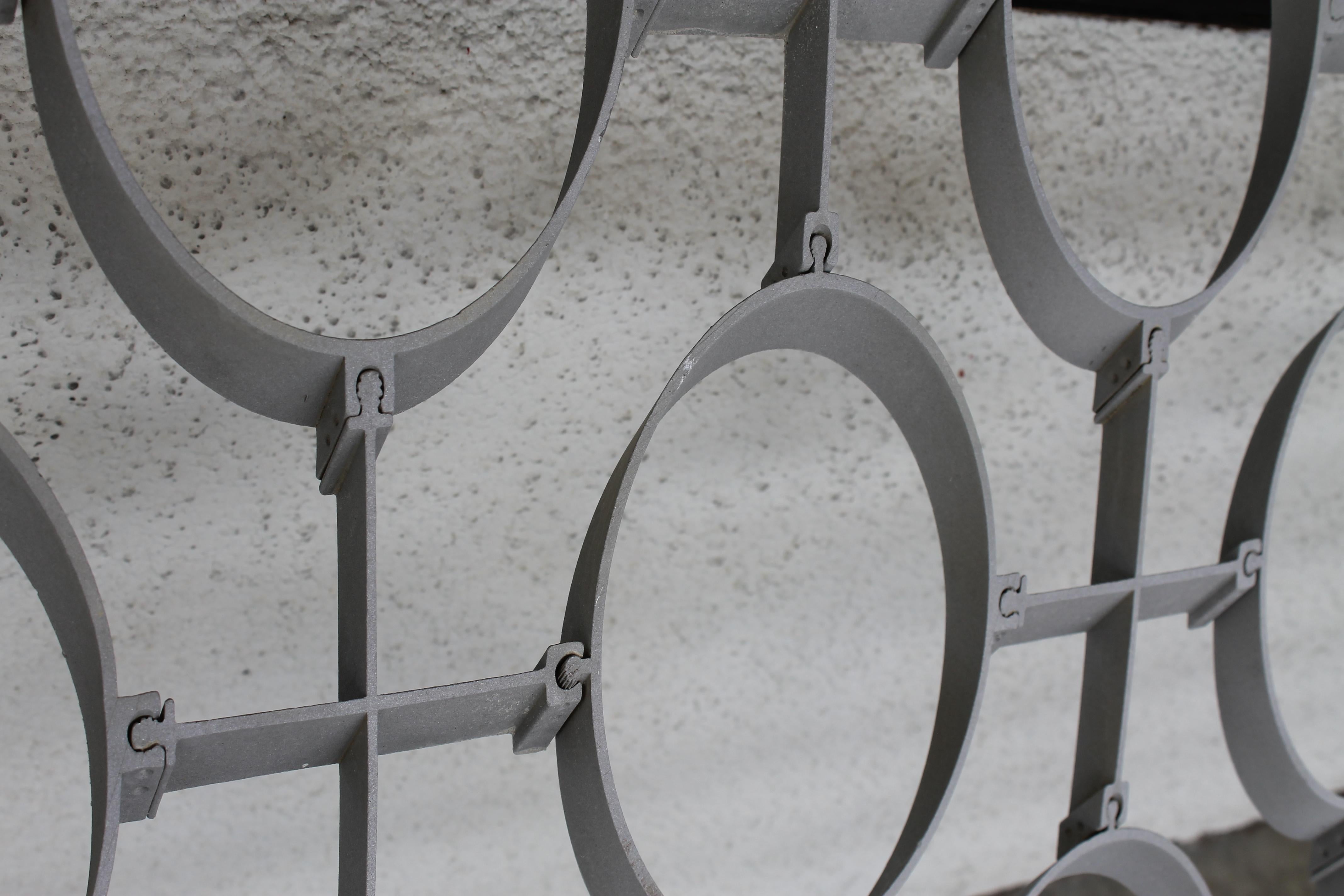 Modernist Architectural Aluminum Panels / Railings In Good Condition For Sale In Palm Springs, CA
