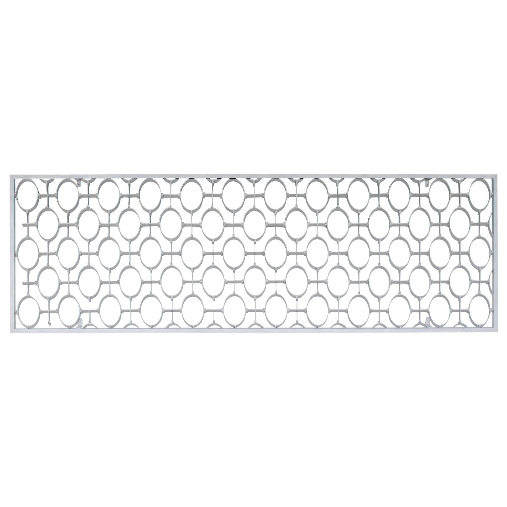 Modernist Architectural Aluminum Panels / Railings For Sale