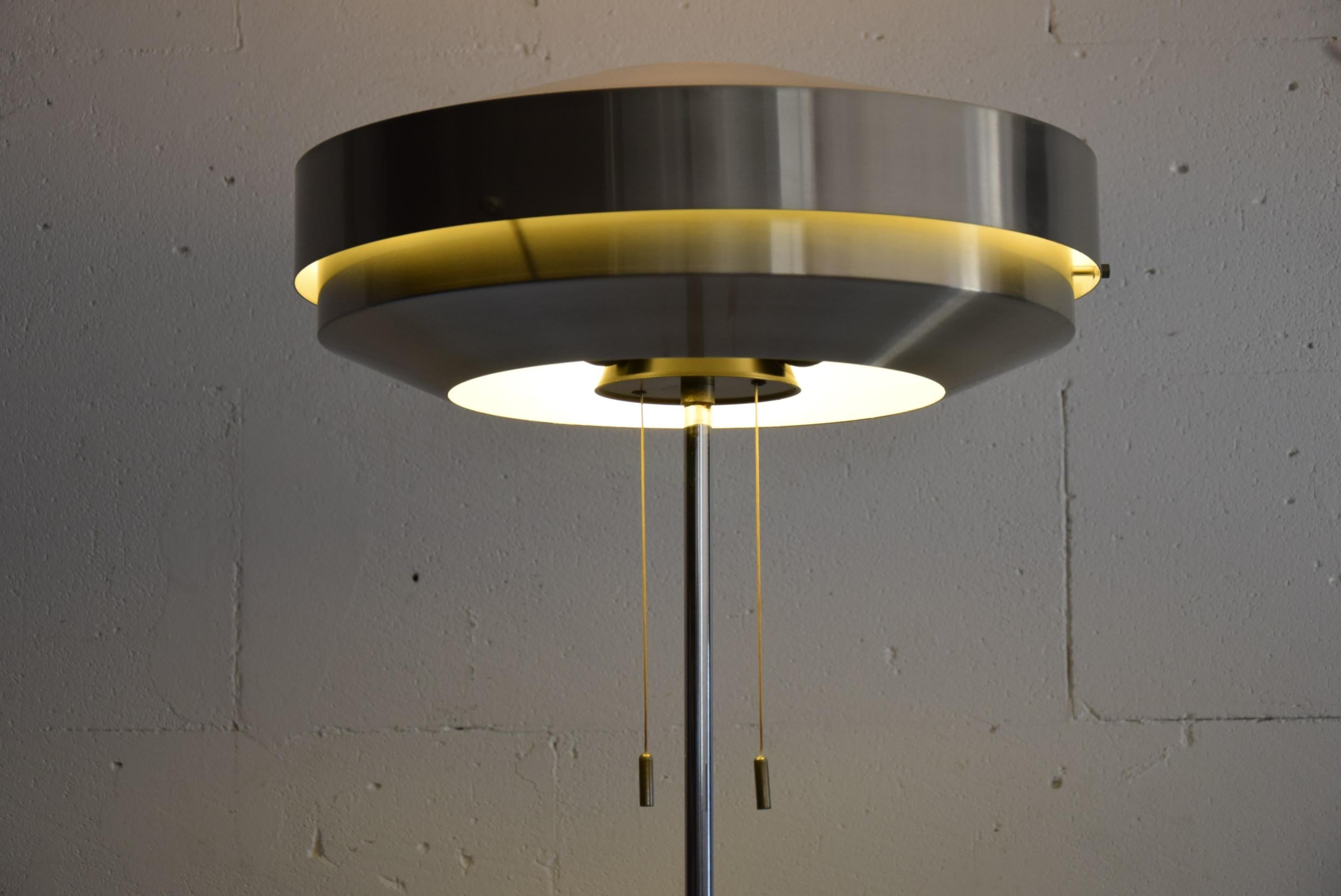 Mid-Century Metal Floor Lamp by Niek Hiemstra for Evolux 2