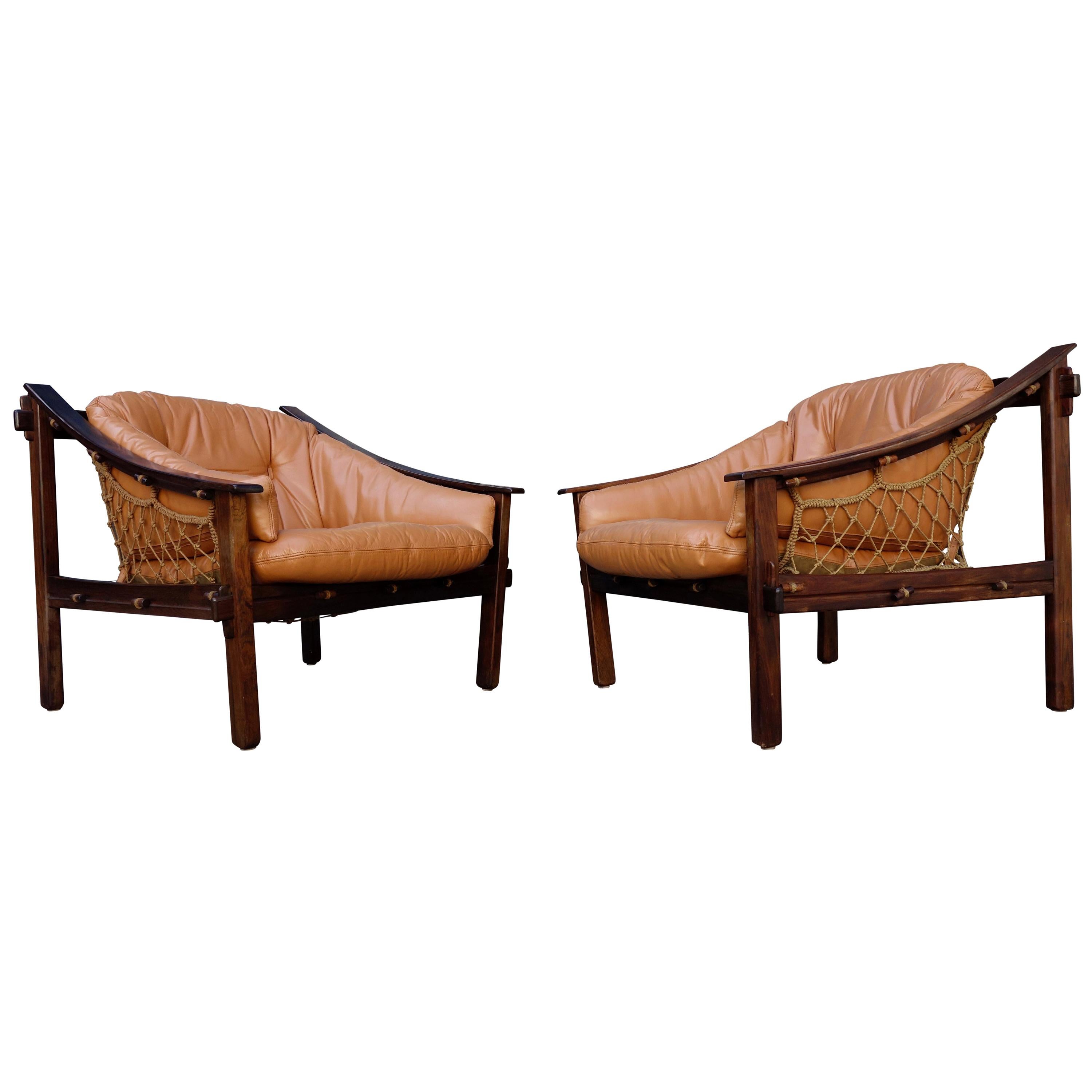 Midcentury Amazonas Armchairs by Jean Gillon
