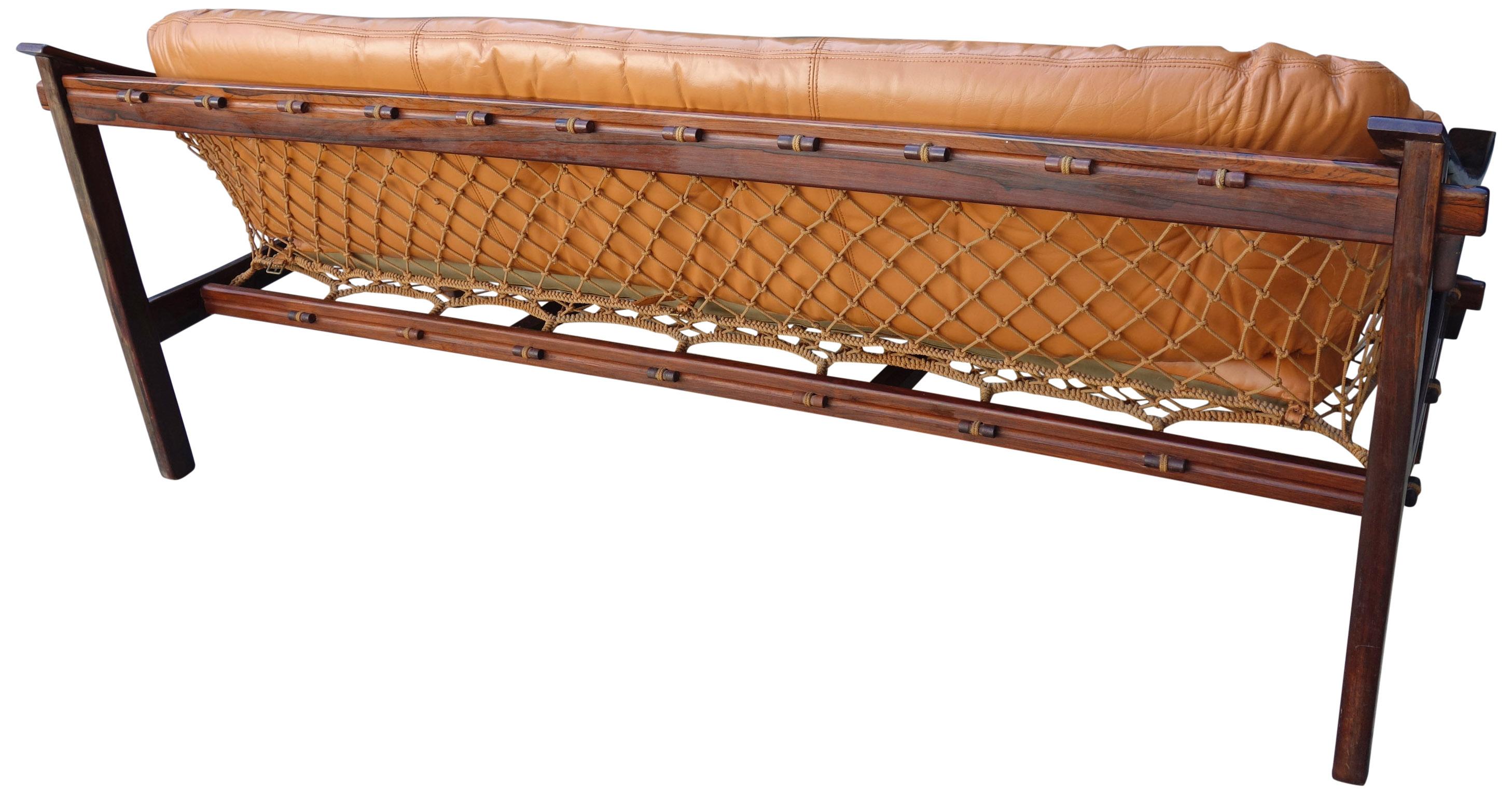 Rope Midcentury Amazonas Sofa by Jean Gillon