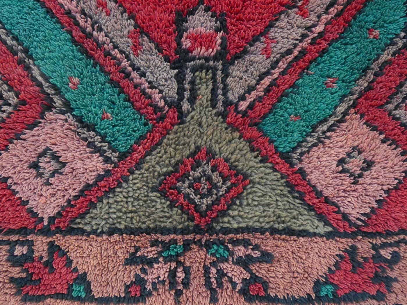 Late 20th Century Midcentury Anatolian Tulu Rug  2'8 x 6'5 For Sale
