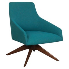 Silla giratoria de Andreu World de mediados de siglo